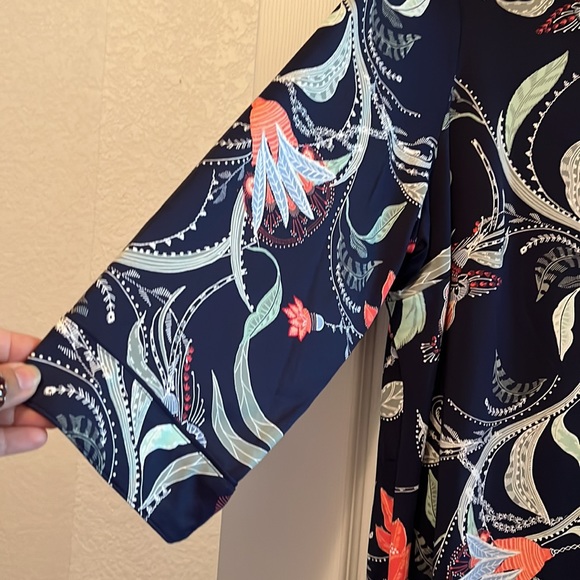 Charter Club V Neck Top - Picture 4 of 8